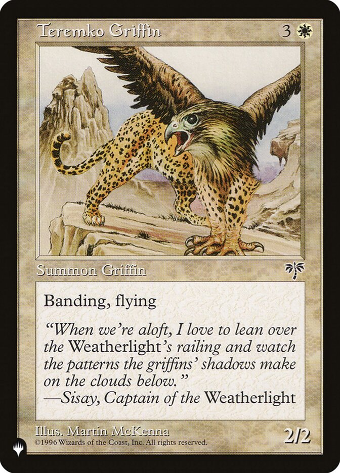 Teremko Griffin [The List] | Odin's Place