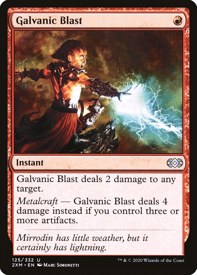 Galvanic Blast [Double Masters] | Odin's Place
