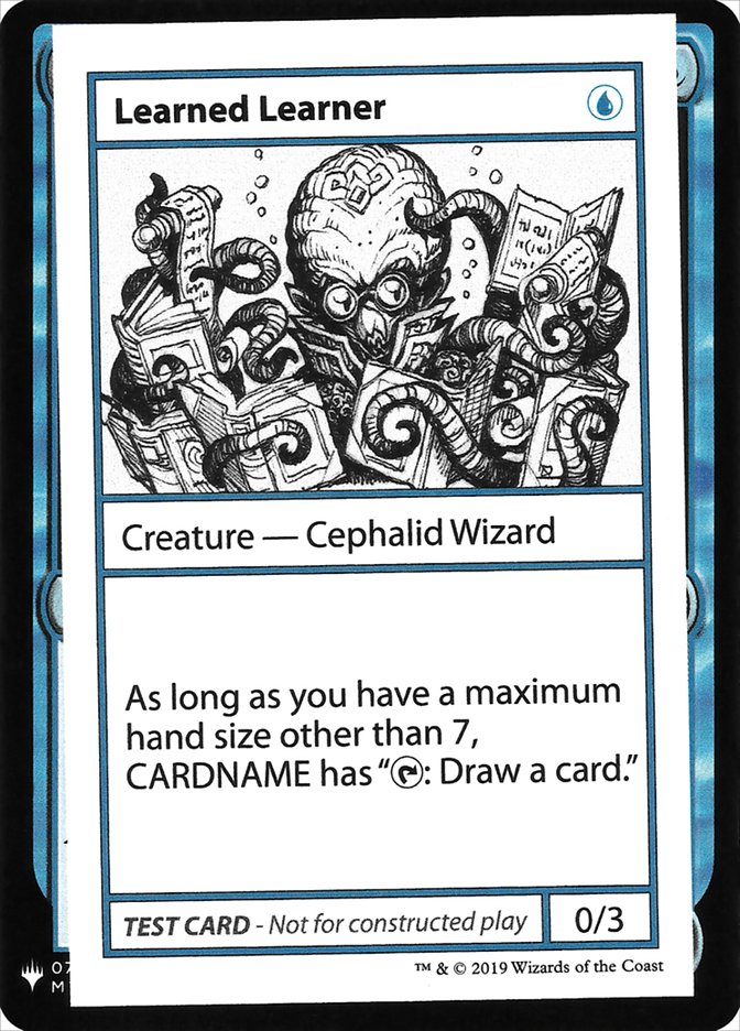 Learned Learner [Mystery Booster Playtest Cards] | Odin's Place