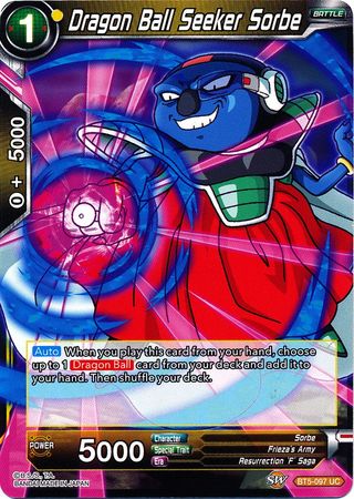 Dragon Ball Seeker Sorbe (BT5-097) [Miraculous Revival] | Odin's Place
