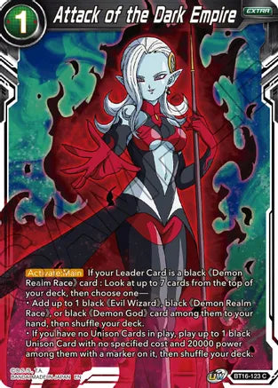 Attack of the Dark Empire (BT16-123) [Realm of the Gods] | Odin's Place