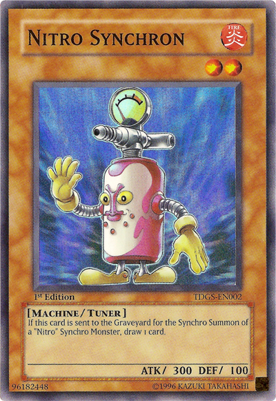 Nitro Synchron [TDGS-EN002] Super Rare | Odin's Place