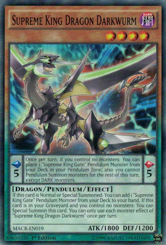 Supreme King Dragon Darkwurm [MACR-EN019] Common | Odin's Place