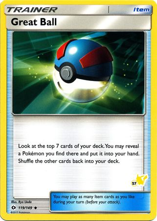 Great Ball (119/149) (Pikachu Stamp #57) [Battle Academy 2020] | Odin's Place