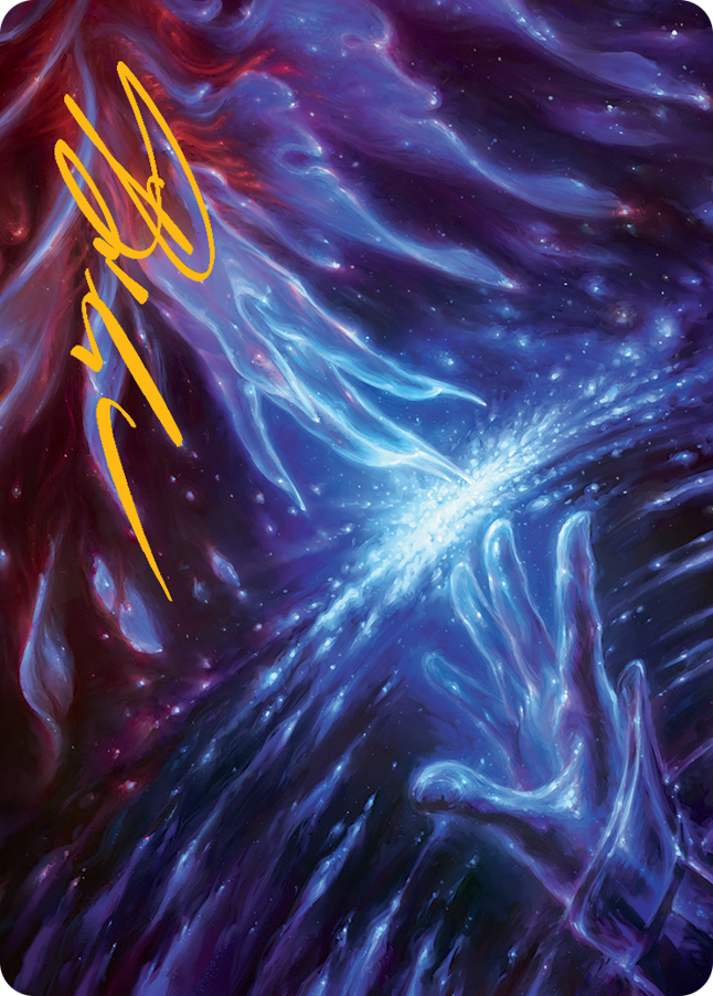 Transcendent Message Art Card (Gold-Stamped Signature) [March of the Machine Art Series] | Odin's Place