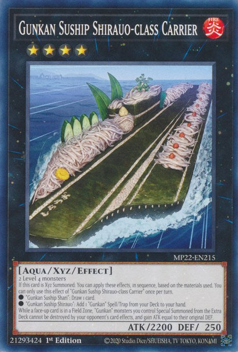 Gunkan Suship Shirauo-class Carrier [MP22-EN215] Common | Odin's Place