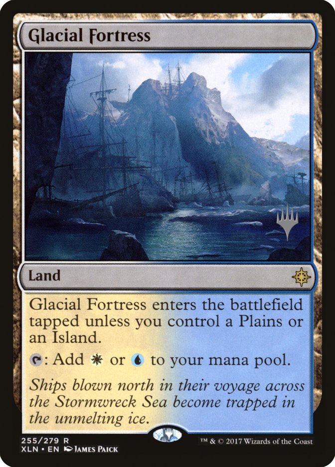 Glacial Fortress (Promo Pack) [Ixalan Promos] | Odin's Place