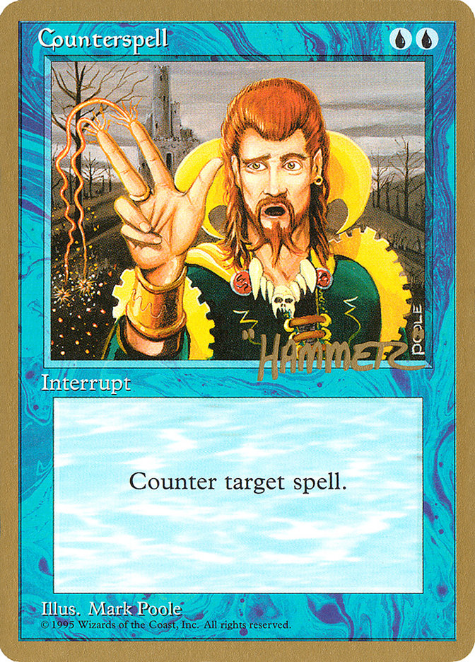 Counterspell (Shawn "Hammer" Regnier) [Pro Tour Collector Set] | Odin's Place