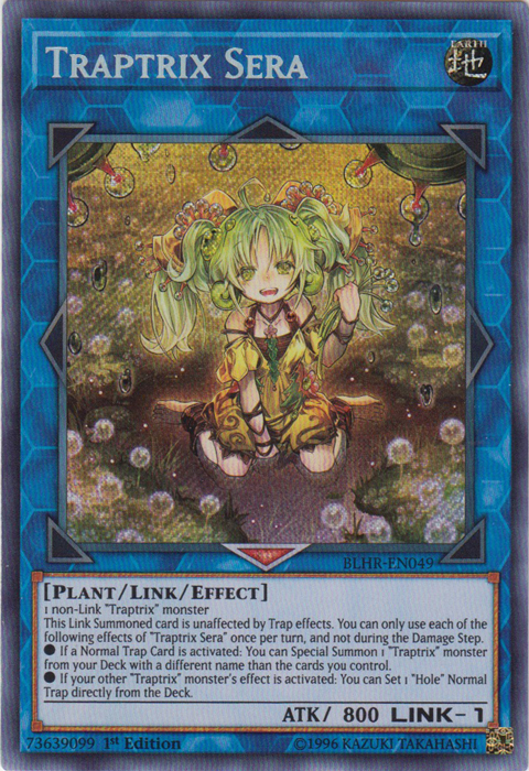 Traptrix Sera [BLHR-EN049] Secret Rare | Odin's Place