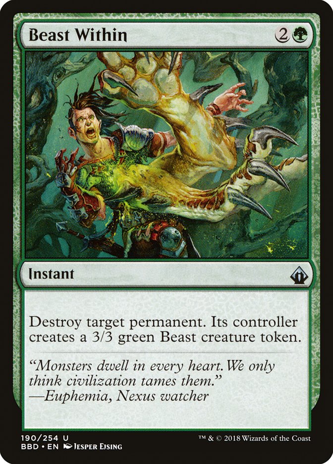 Beast Within (190) [Battlebond] | Odin's Place