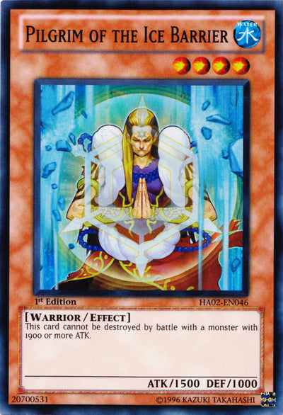 Pilgrim of the Ice Barrier [HA02-EN046] Super Rare | Odin's Place