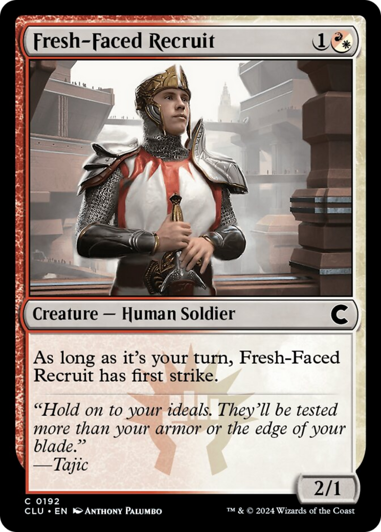 Fresh-Faced Recruit [Ravnica: Clue Edition] | Odin's Place