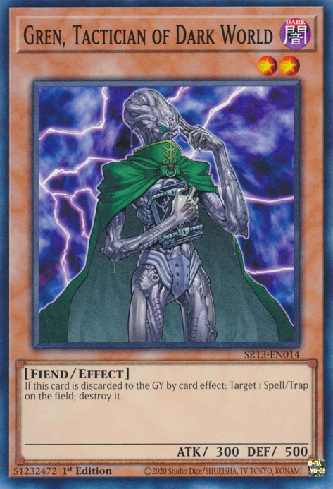 Gren, Tactician of Dark World [SR13-EN014] Common | Odin's Place