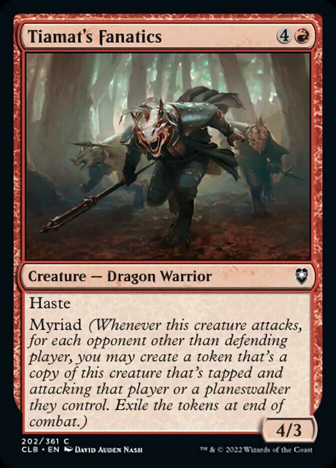 Tiamat's Fanatics [Commander Legends: Battle for Baldur's Gate] | Odin's Place