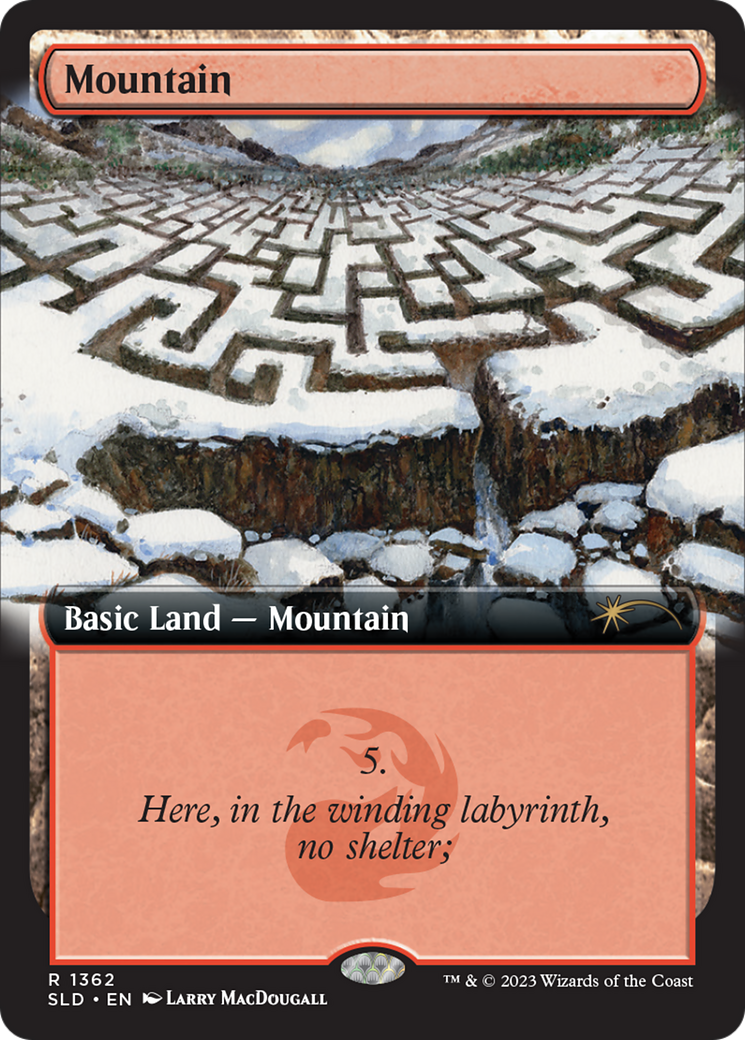 Mountain (1362) [Secret Lair Drop Series] | Odin's Place