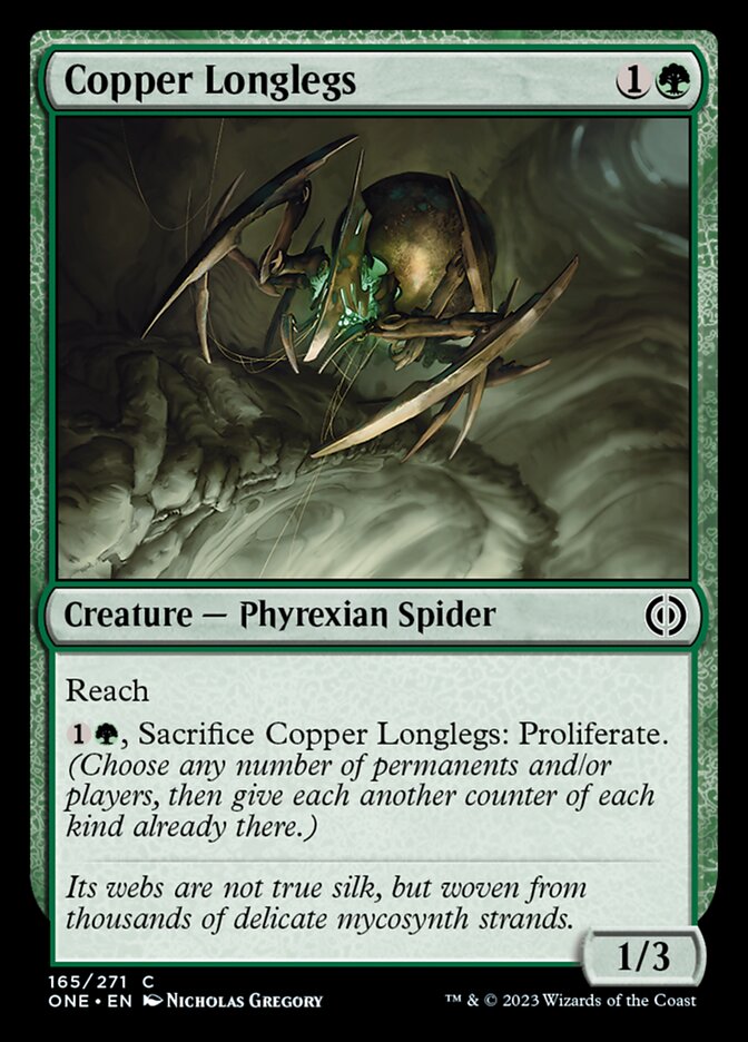 Copper Longlegs [Phyrexia: All Will Be One] | Odin's Place