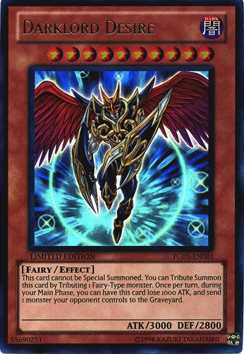 Darklord Desire [YG05-EN001] Ultra Rare | Odin's Place
