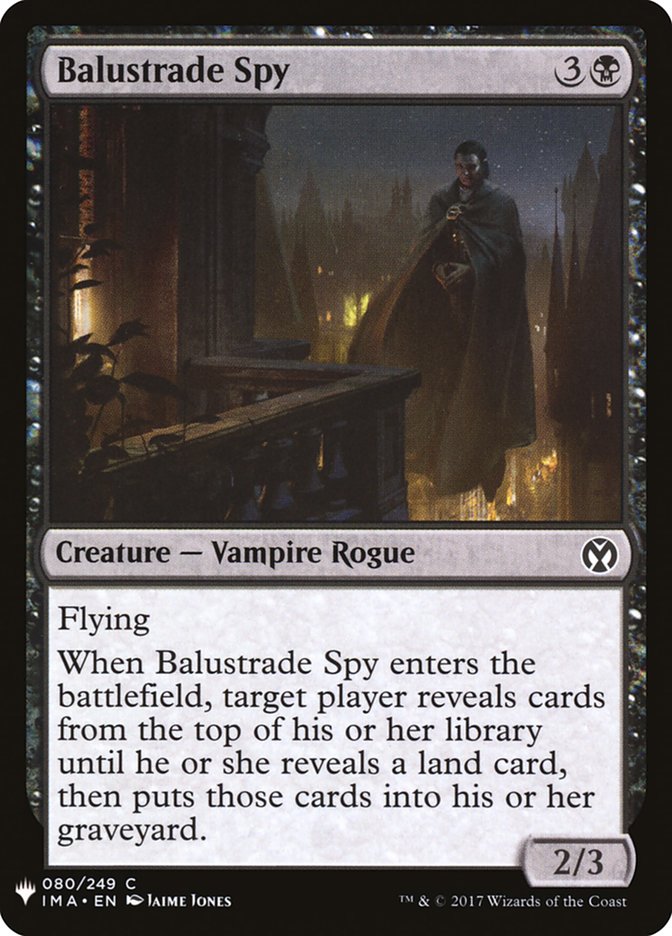 Balustrade Spy [Mystery Booster] | Odin's Place