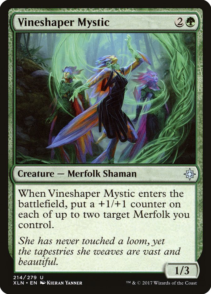 Vineshaper Mystic (214) [Ixalan] | Odin's Place
