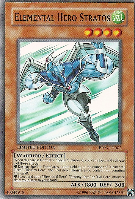 Elemental Hero Stratos [PT03-EN002] Common | Odin's Place