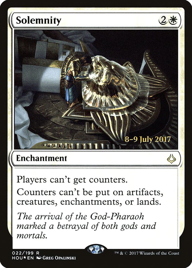Solemnity (22) [Hour of Devastation Prerelease Promos] | Odin's Place