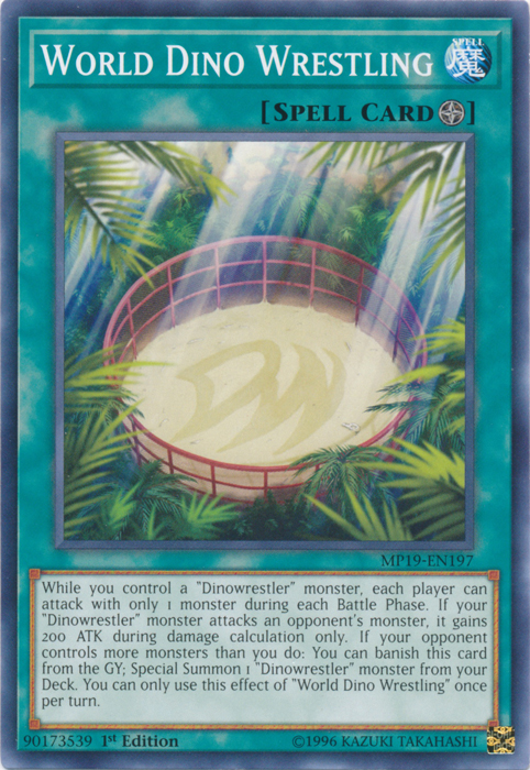World Dino Wrestling [MP19-EN197] Common | Odin's Place