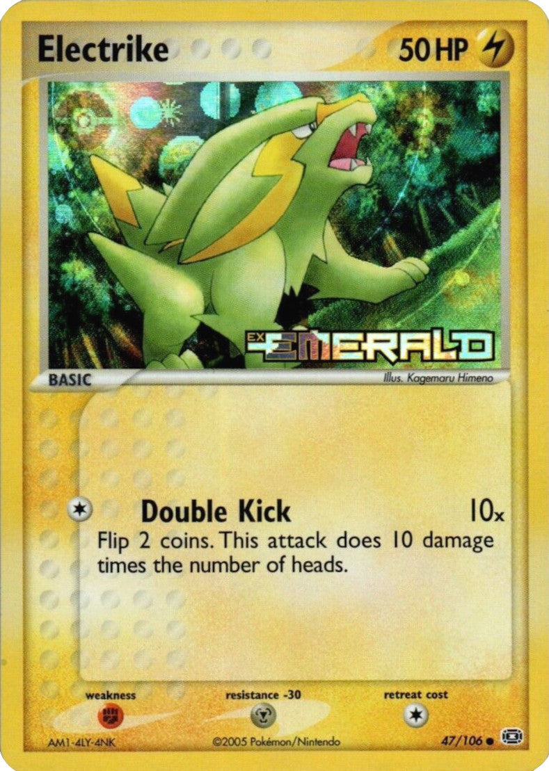 Electrike (47/106) (Stamped) [EX: Emerald] | Odin's Place