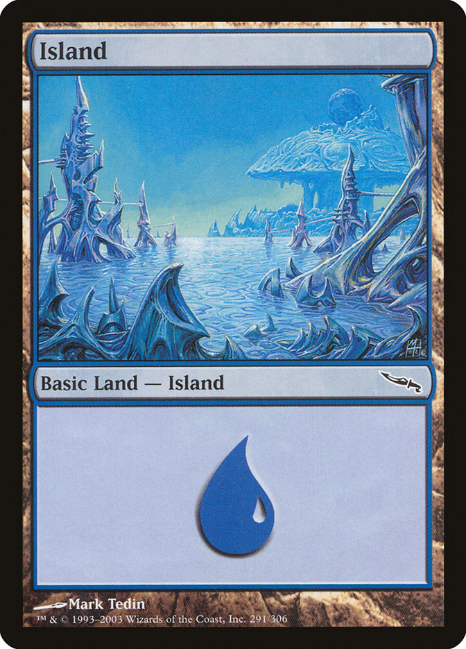 Island (291) [Mirrodin] | Odin's Place