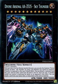 Divine Arsenal AA-ZEUS - Sky Thunder [PHRA-EN045] Secret Rare | Odin's Place