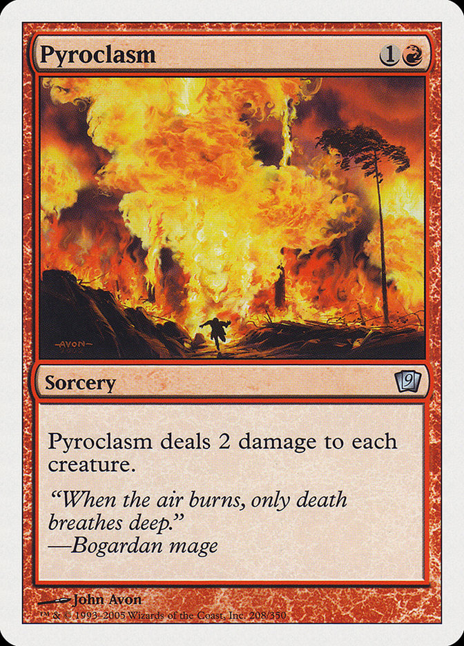 Pyroclasm (208) [Ninth Edition] | Odin's Place