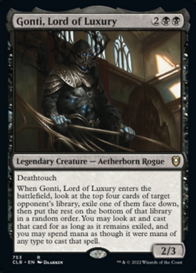 Gonti, Lord of Luxury [Commander Legends: Battle for Baldur's Gate] | Odin's Place