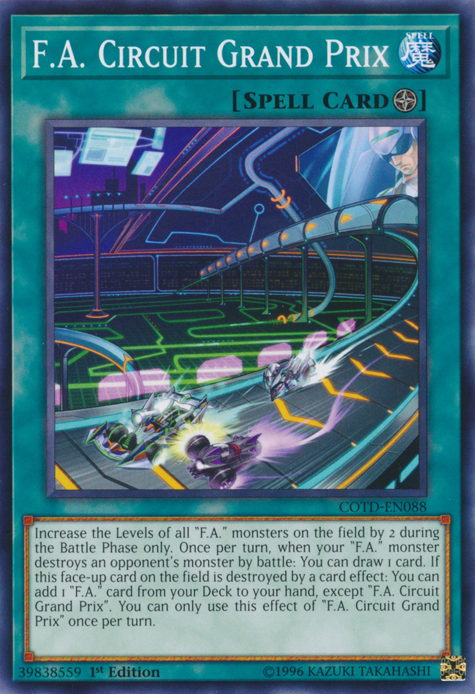 F.A. Circuit Grand Prix [COTD-EN088] Common | Odin's Place