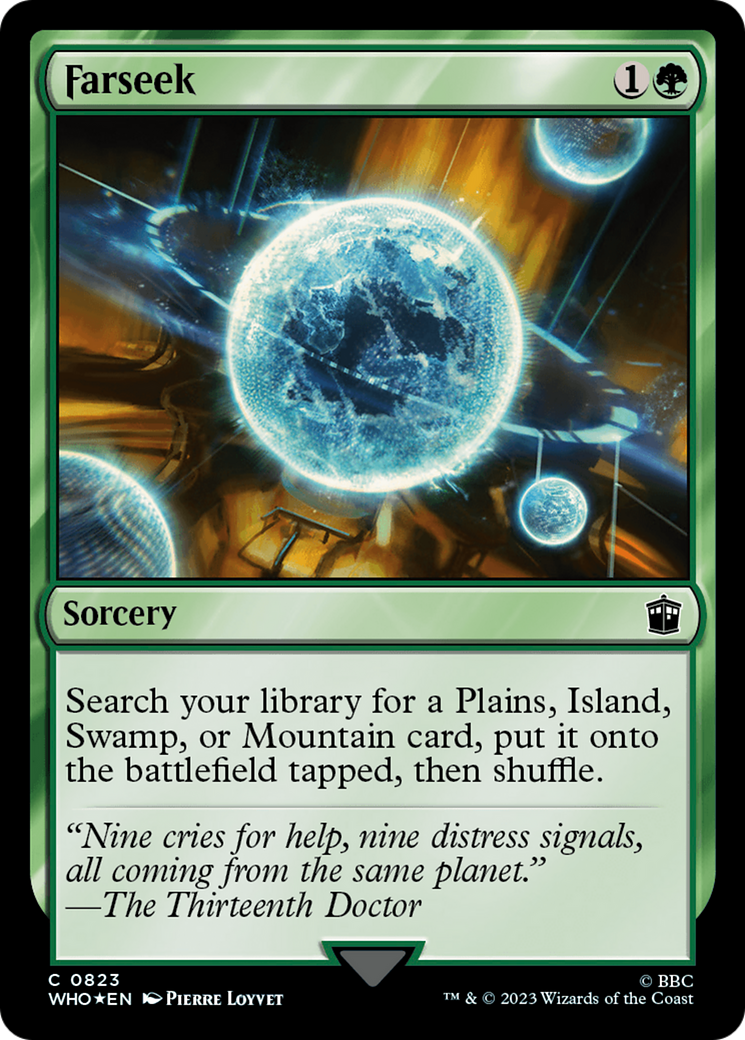 Farseek (Surge Foil) [Doctor Who] | Odin's Place