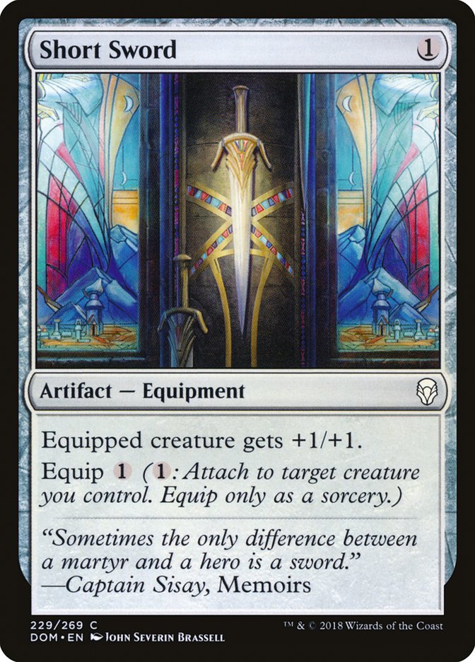 Short Sword (229) [Dominaria] | Odin's Place