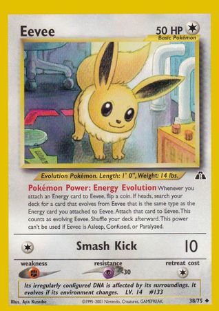 Eevee (38/75) [Neo Discovery Unlimited] | Odin's Place