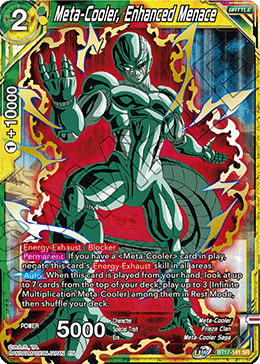 Meta-Cooler, Enhanced Menace (BT17-141) [Ultimate Squad] | Odin's Place