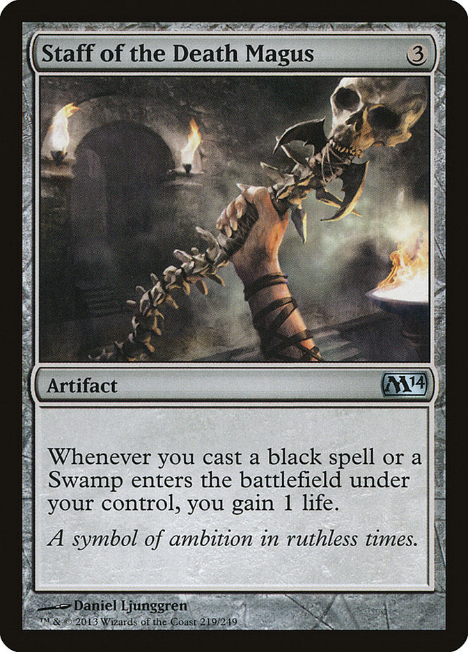 Staff of the Death Magus (219) [Magic 2014] | Odin's Place
