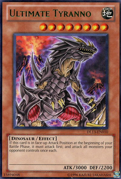 Ultimate Tyranno (Green) [DL13-EN010] Rare | Odin's Place
