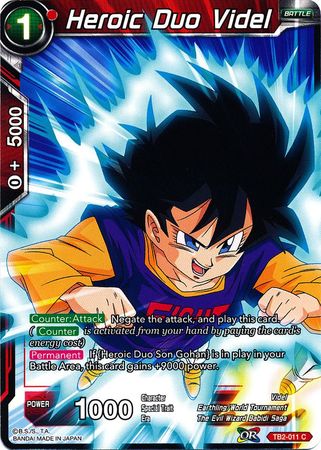 Heroic Duo Videl (TB2-011) [World Martial Arts Tournament] | Odin's Place