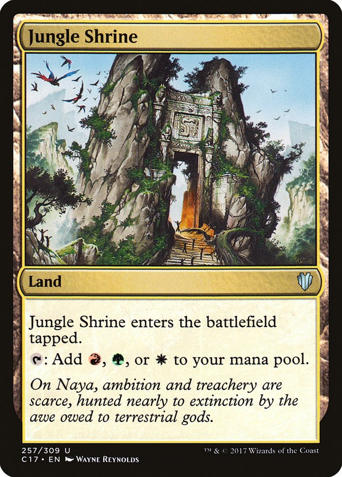 Jungle Shrine (257) [Commander 2017] | Odin's Place