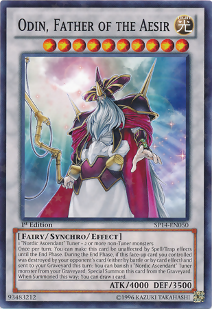 Odin, Father of the Aesir [SP14-EN050] Starfoil Rare | Odin's Place