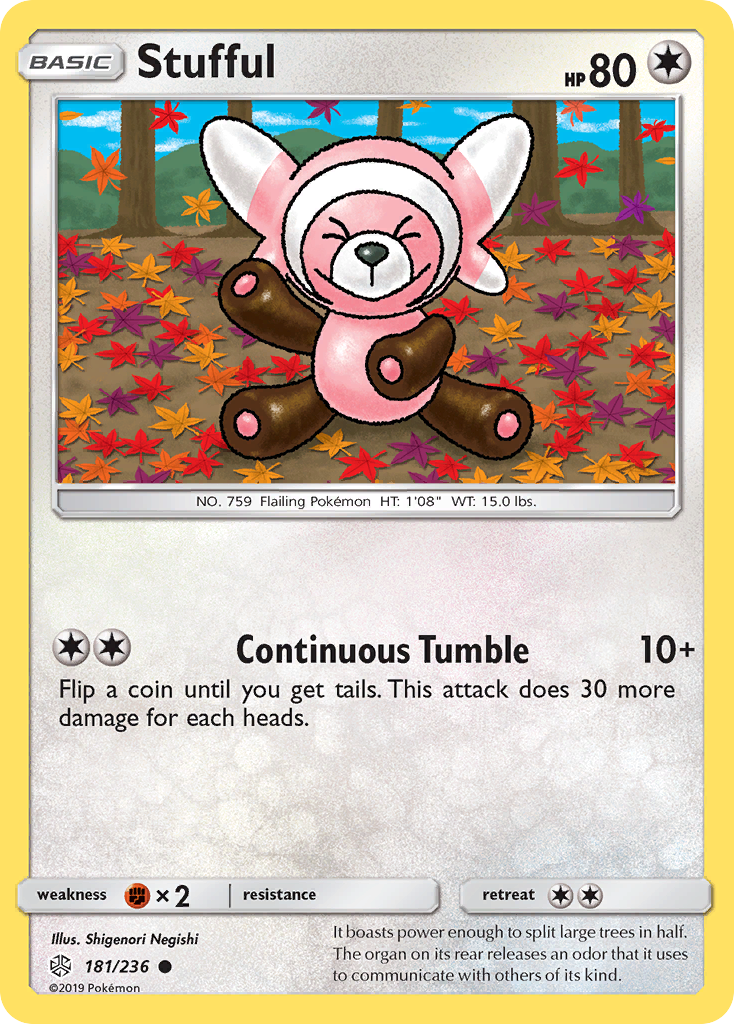 Stufful (181/236) [Sun & Moon: Cosmic Eclipse] | Odin's Place