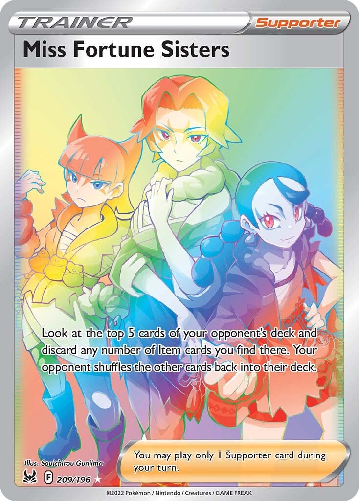 Miss Fortune Sisters (209/196) [Sword & Shield: Lost Origin] | Odin's Place