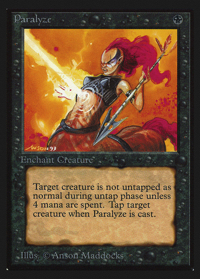 Paralyze [International Collectors' Edition] | Odin's Place