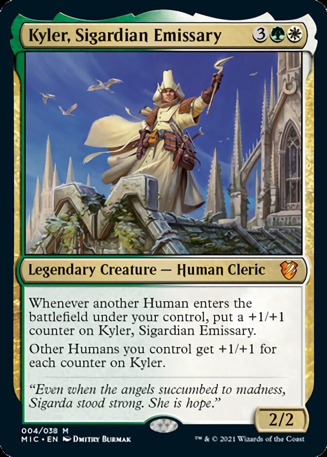 Kyler, Sigardian Emissary [Innistrad: Midnight Hunt Commander] | Odin's Place