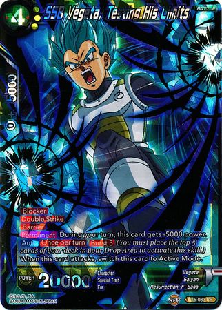 SSB Vegeta, Testing His Limits (BT5-083) [Miraculous Revival] | Odin's Place