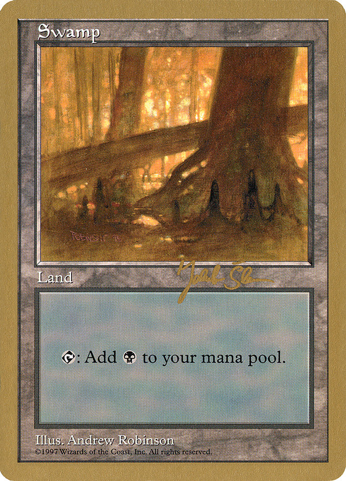 Swamp (js440) (Jakub Slemr) [World Championship Decks 1997] | Odin's Place
