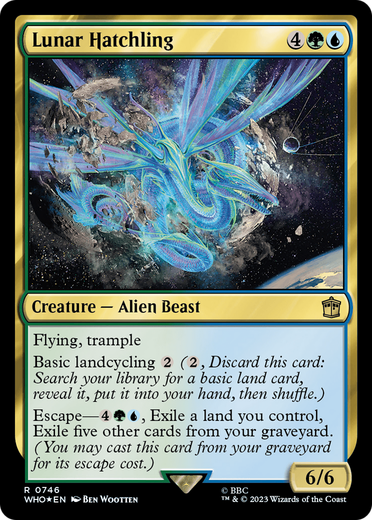 Lunar Hatchling (Surge Foil) [Doctor Who] | Odin's Place
