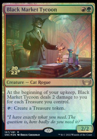 Black Market Tycoon [Streets of New Capenna Prerelease Promos] | Odin's Place