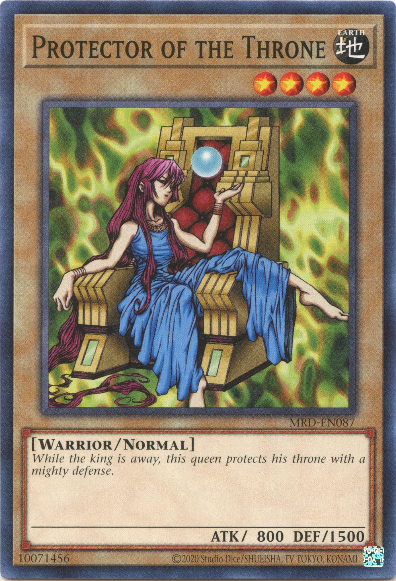 Protector of the Throne (25th Anniversary) [MRD-EN087] Common | Odin's Place